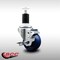 Service Caster 3'' SS Solid Poly Swivel 1-1/2'' Expanding Stem Caster with Brake SCC-SSEX20S314-SPUS-TLB-112 - alternate 3
